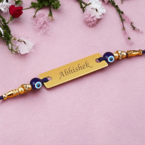 Evil Eye Name Rakhi for brother
