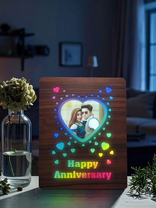 Personalised led photo frame